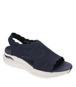 Skechers Women's Arch Fit 2.0- Flawless Choice Sandal 164018 NVY