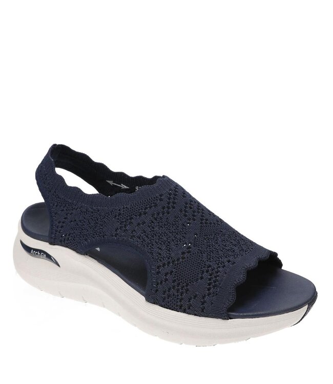Skechers Women's Arch Fit 2.0- Flawless Choice Sandal 164018 NVY
