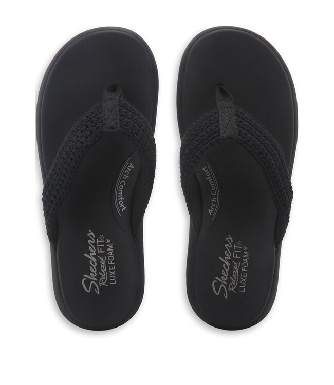 Skechers Women's Asana Luxe-Valley Chic 2 Sandal 164181 BBK