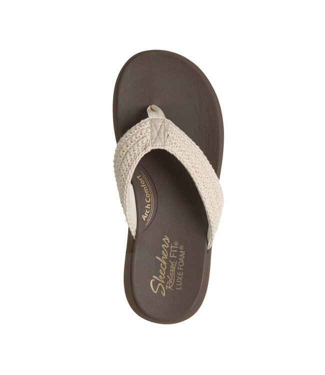 Skechers Women's Asana Luxe-Valley Chic 2 Sandal 164181 NAT