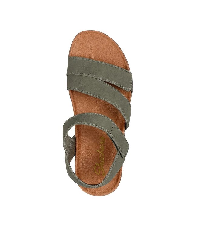 Skechers Women's Lifted Comfort Sandal 163252 OLV