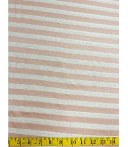 YD DTY Brushed Stripe Pink/Off White FA14195