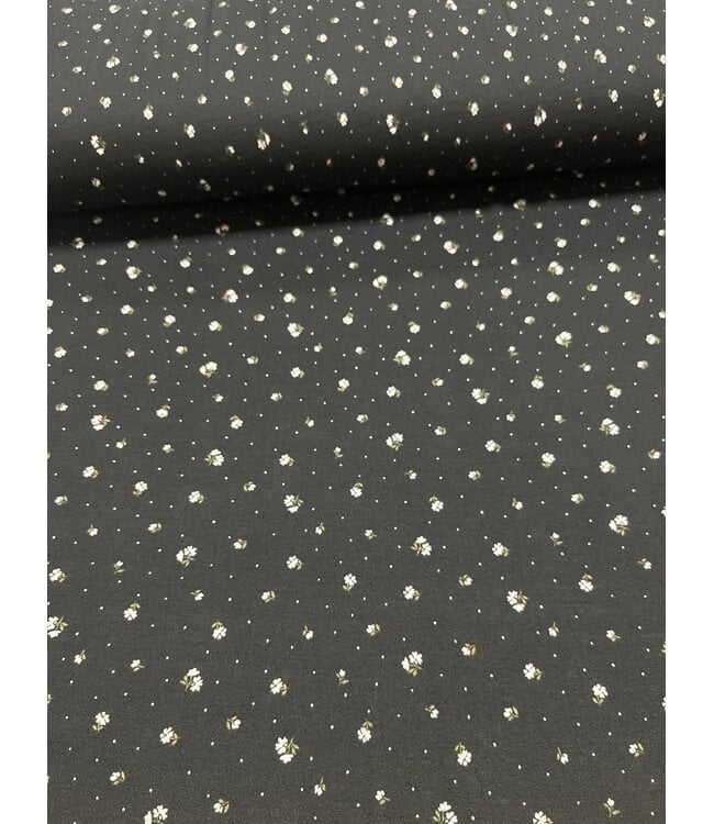 YD Pointelle Rib  - Emmie Black FA14821