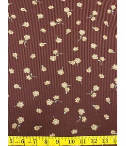 YD Yummy Rib Knit  Red/Brown