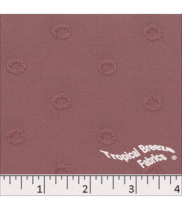 YD Swiss Dot Circles Rose 323544-RO