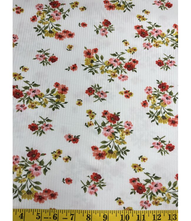 YD FA15278 Savannah Ivory Rib Knit