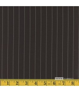 Mook Fabrics YD Woven Stripes NS Black 139853