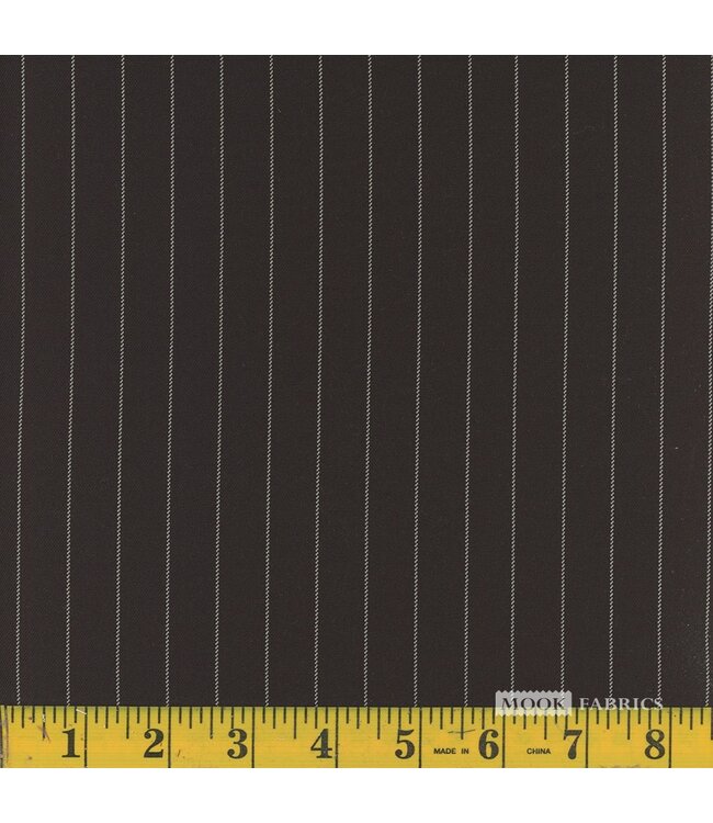 Mook Fabrics YD Woven Stripes NS Black 139853