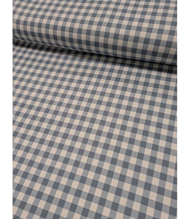 Magnolia Wholesale YD Seaside Gingham Morning Mist Reign Rib Knit