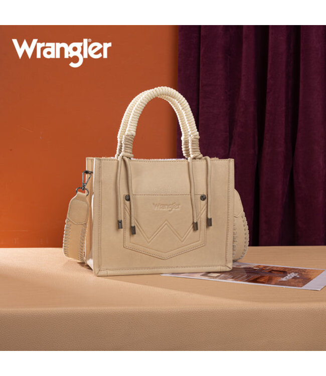 Wrangler Cow Print Tote/Crossbody WG386-8120S