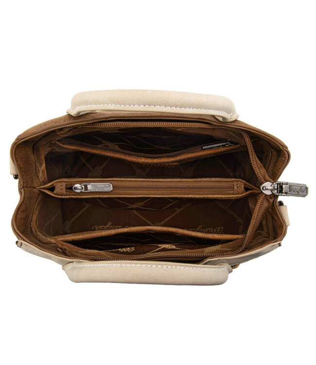 Wrangler Braided Whipstitch Top Handle Small Tote/Crossbody WG217-889