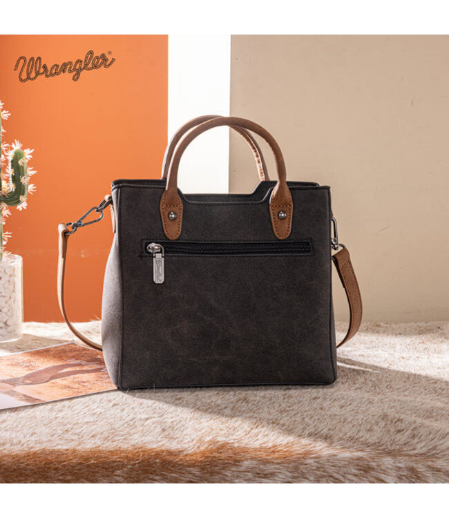 Wrangler Braided Whipstitch Top Handle Small Tote/Crossbody WG217-889