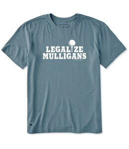 Life Is Good Men's Legalize Mulligans Golf Short Sleeve Tee 160923