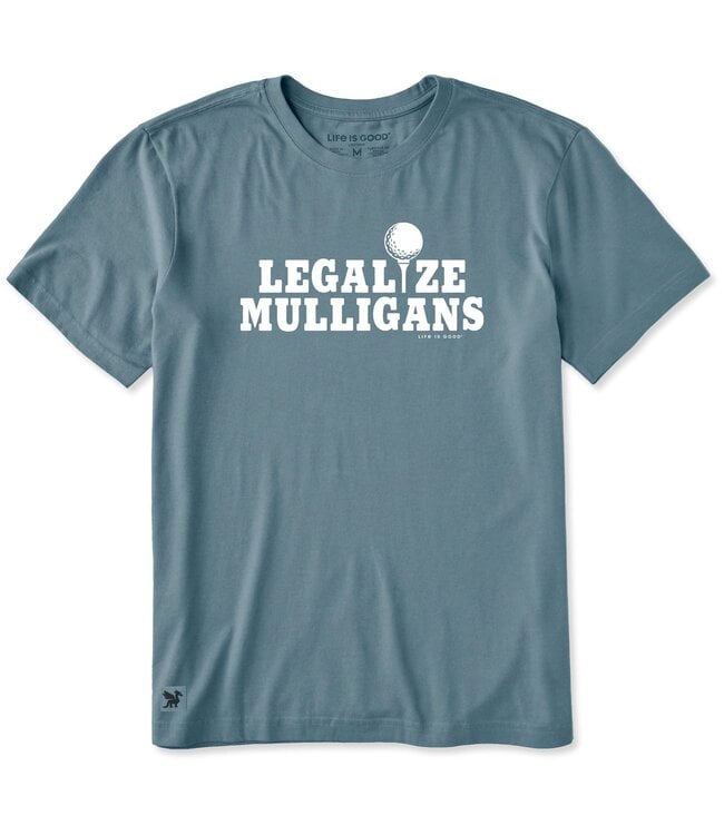 Life Is Good Men's Legalize Mulligans Golf Short Sleeve Tee 160923
