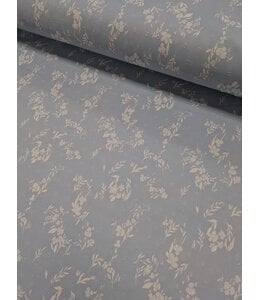 CA Blue Floral Poly Swiss Dot23086-72177