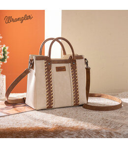 Wrangler Braided Whipstitch Top Handle Small Tote/Crossbody WG217-889