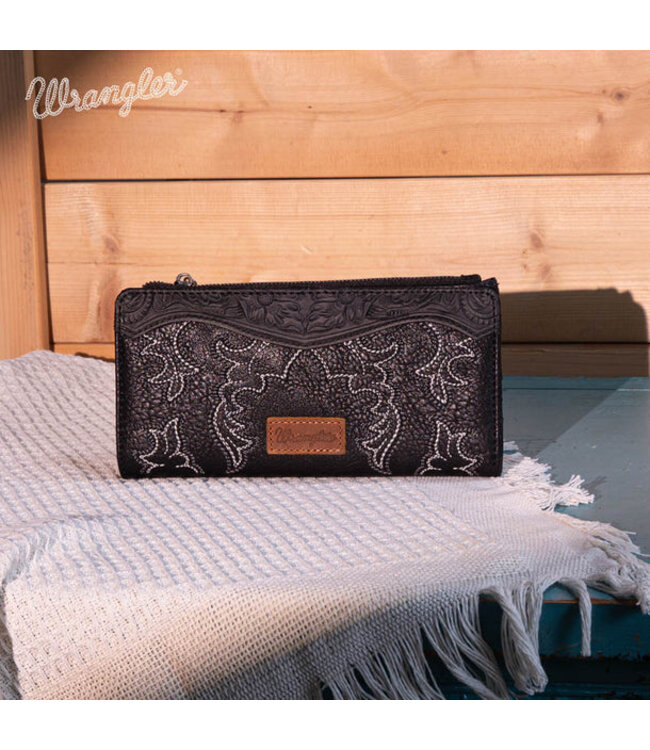 Wrangler Embroidered Bi-Fold Wallet WG145-212
