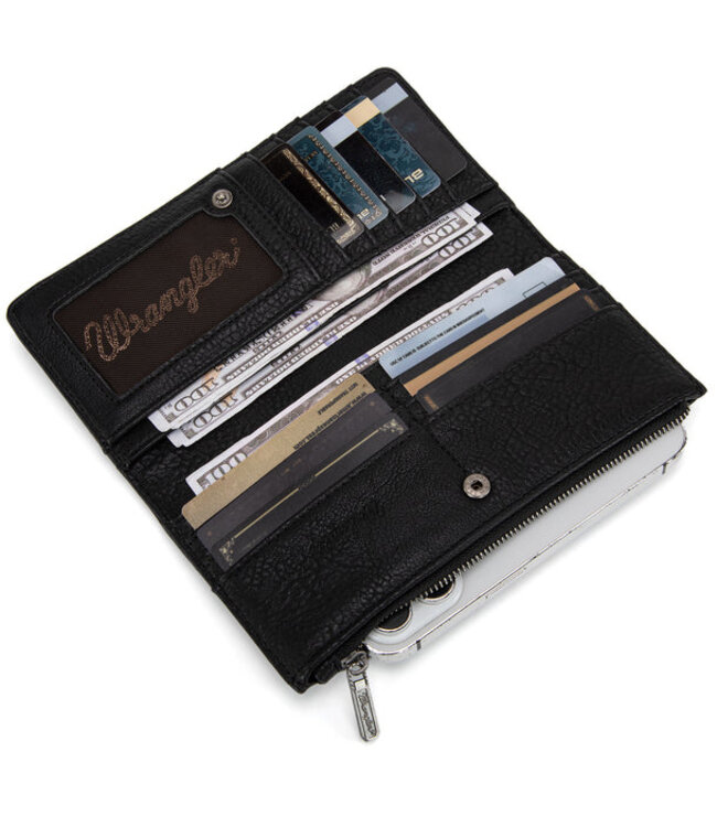 Wrangler Embroidered Bi-Fold Wallet WG145-212
