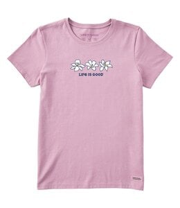 Life Is Good Women's Lillies Short-Sleeve Tee 159232