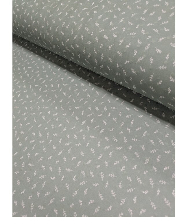 YD  573615-SG  Swiss Dot Print Sage
