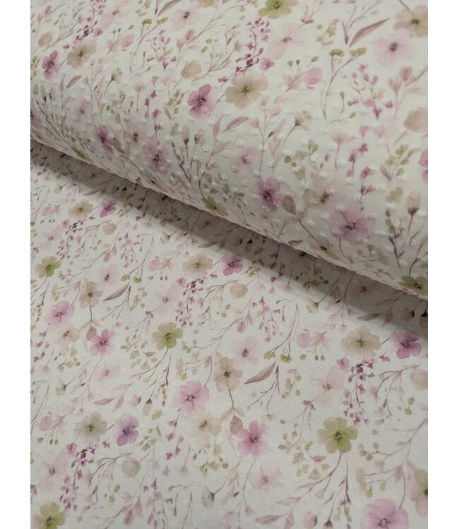 Mook Fabrics YD 144750 Swiss Dot NFD Isabella 01 Orchid