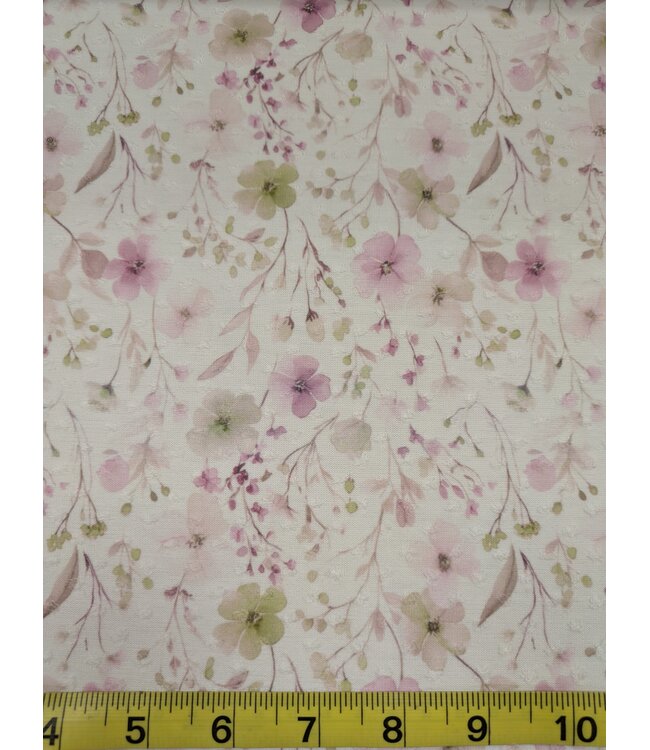 Mook Fabrics YD 144750 Swiss Dot NFD Isabella 01 Orchid