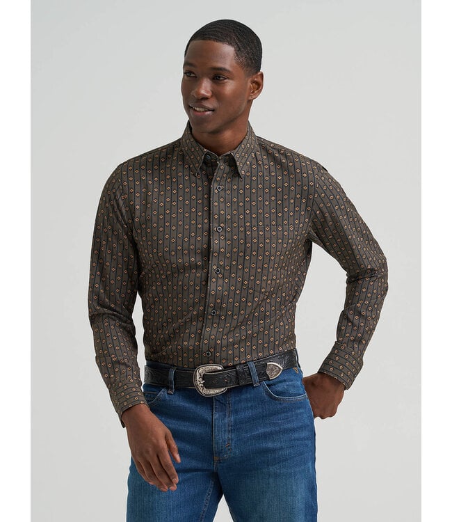 Wrangler Men's Cody Johnson Performance Button Down Shirt 112381619