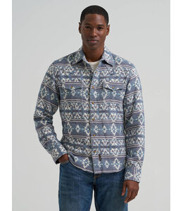 Wrangler Men's Wrangler Retro Premium Western Snap Jacquard Shirt 112381528