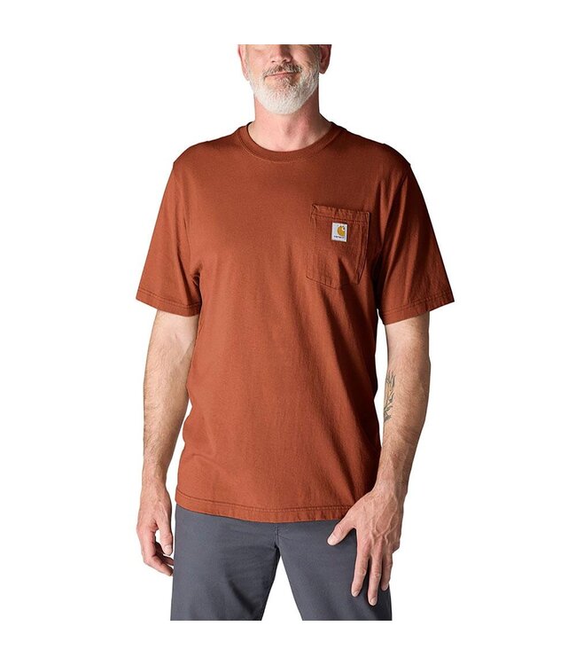 Carhartt Men's Loose Fit Heavyweight Short-Sleeve Pocket T-Shirt K87