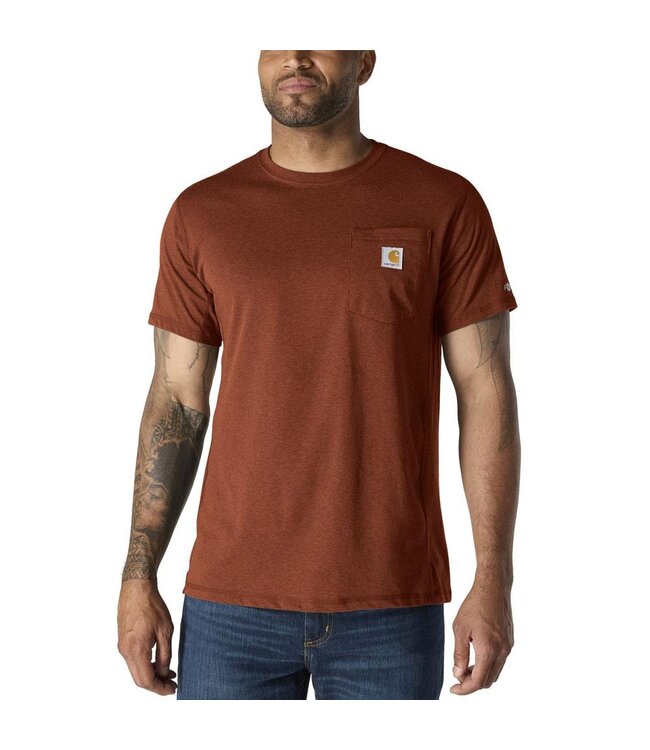 Carhartt Men's Force Relaxed Fit Midweight Short-Sleeve Pocket T-Shirt 106652