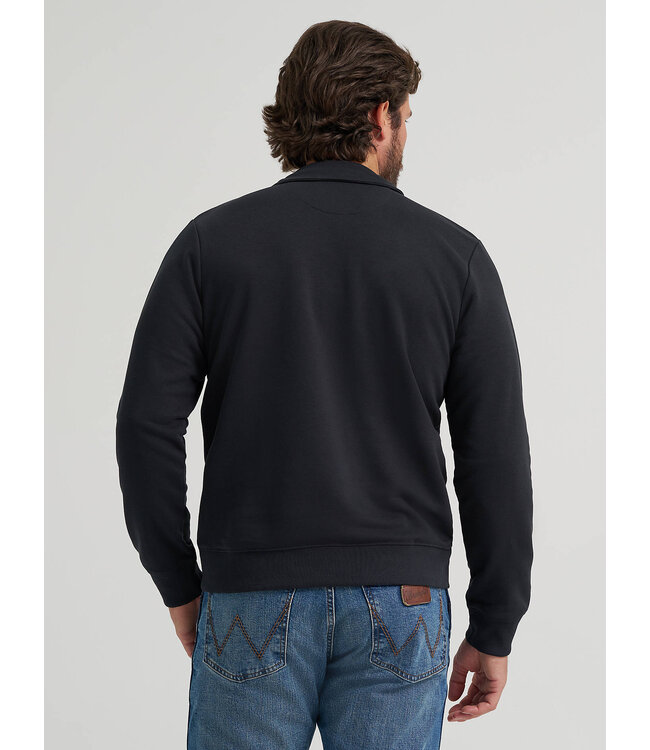 Wrangler Men's Longhorn Quarter-Zip Fleece Pullover 112379610