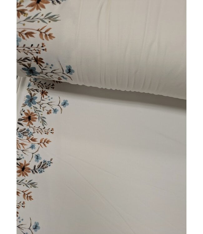 YD 12006092  572624 - TL Poly/ Spandex DBL Brushed Border Print  F6