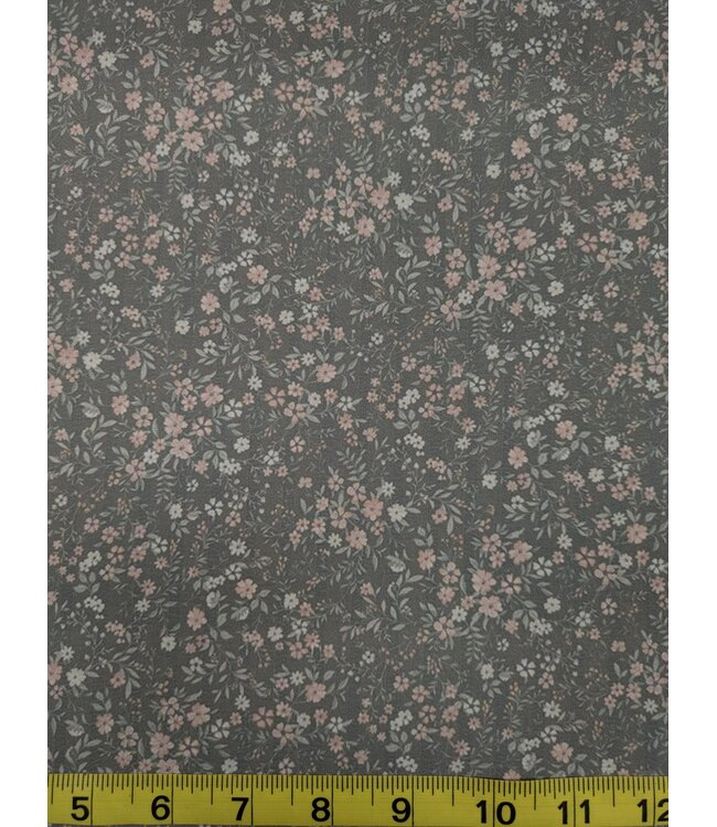 * Exclusive Design* YD FT202605185-3 Floral Profusion Heather Poly