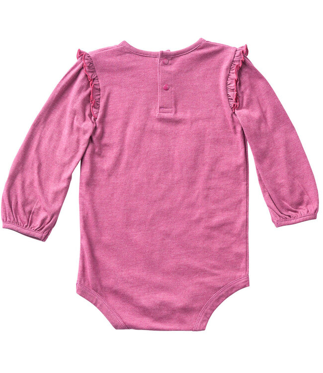 Carhartt Girl's Long-Sleeve Floral C Bodysuit CA7226