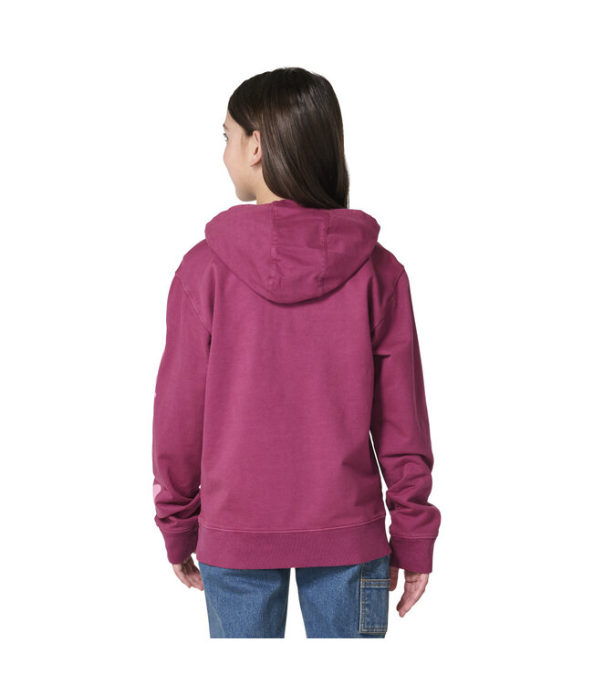 Carhartt Girl's Long-Sleeve Garment Dyed Sweatshirt CA7206