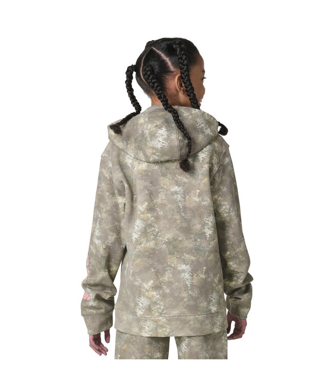 Carhartt Girl's Long-Sleeve Faded Camo Logo Sweatshirt CA7242