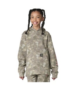 Carhartt Girl's Long-Sleeve Faded Camo Logo Sweatshirt CA7242