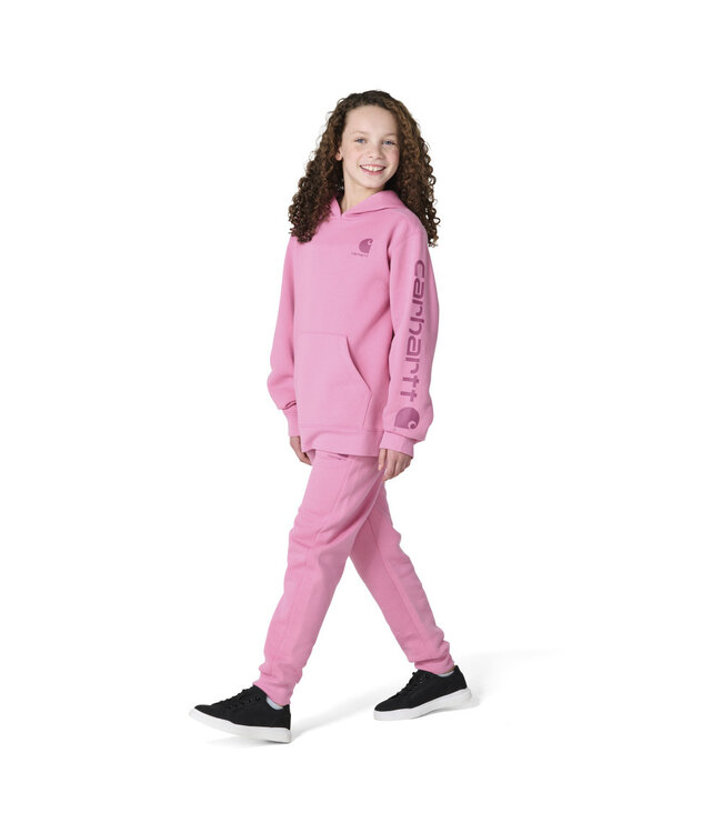 Carhartt Girl's Long-Sleeve Logo Sweatshirt CA7204