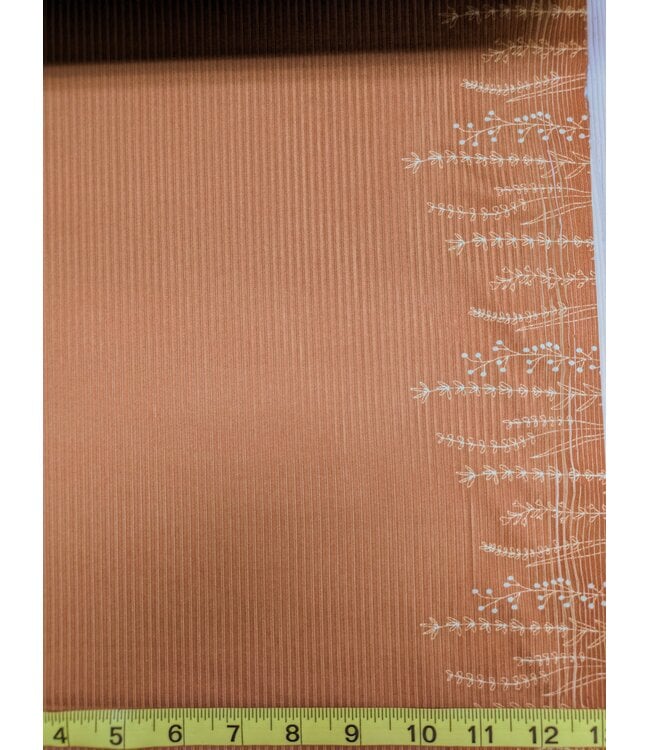 * Exclusive Design* YD FT202605226-2 Autumn Border Narrow Rib Knit