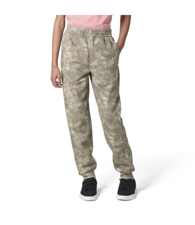 Carhartt Girl's Fleece Logo Faded Camo Sweatpant CK9502