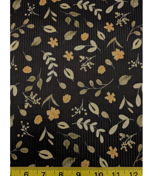 * Exclusive Design* YD FT202605233 Golden Dreams II Narrow Rib Knit