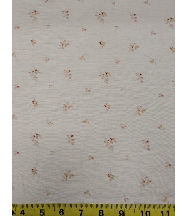 * Exclusive Design* YD FT202605265 Dainty in Rose Slubbed Rayon