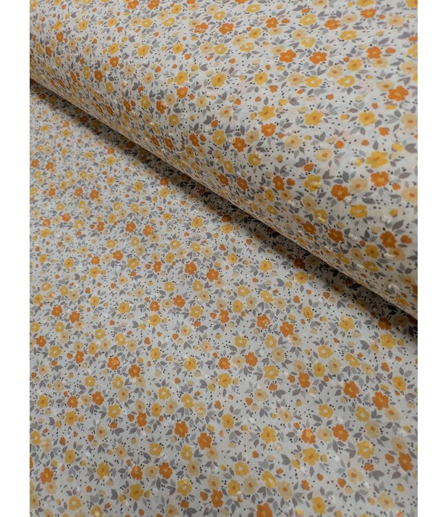 Alyssa May Design YD FT202507282 Vintage Autumn Cotton Swiss Dot 507