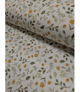 * Exclusive Design* YD FT202605232 Golden Dreams Narrow Rib Knit