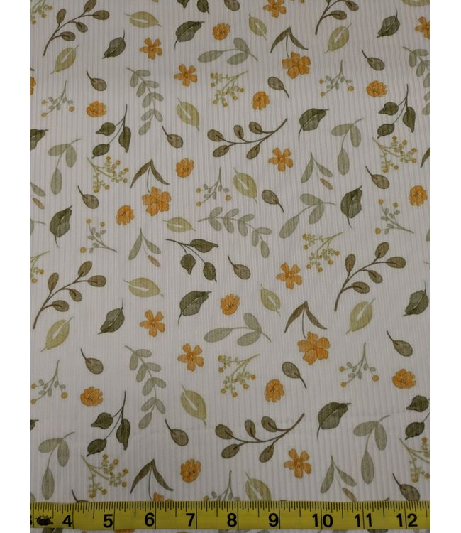 * Exclusive Design* YD FT202605232 Golden Dreams Narrow Rib Knit