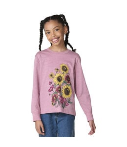 Carhartt Girl's Long-Sleeve Floral T-Shirt CA7218