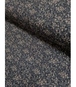 * Exclusive Design* YD FT202605185-1 Floral Profusion II Narrow Rib Knit
