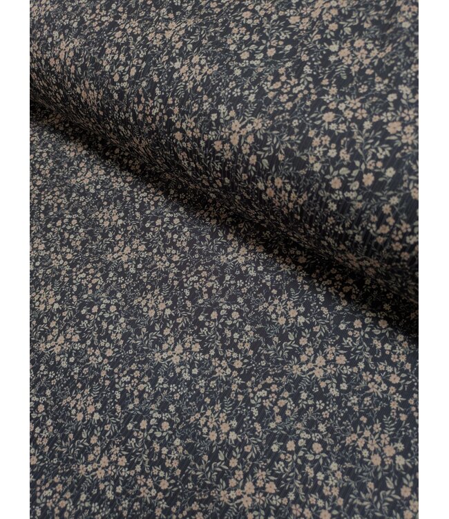 * Exclusive Design* YD FT202605185-1 Floral Profusion II Narrow Rib Knit