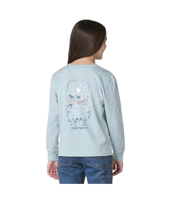 Carhartt Girl's Long-Sleeve Outdoor T-Shirt CA7216