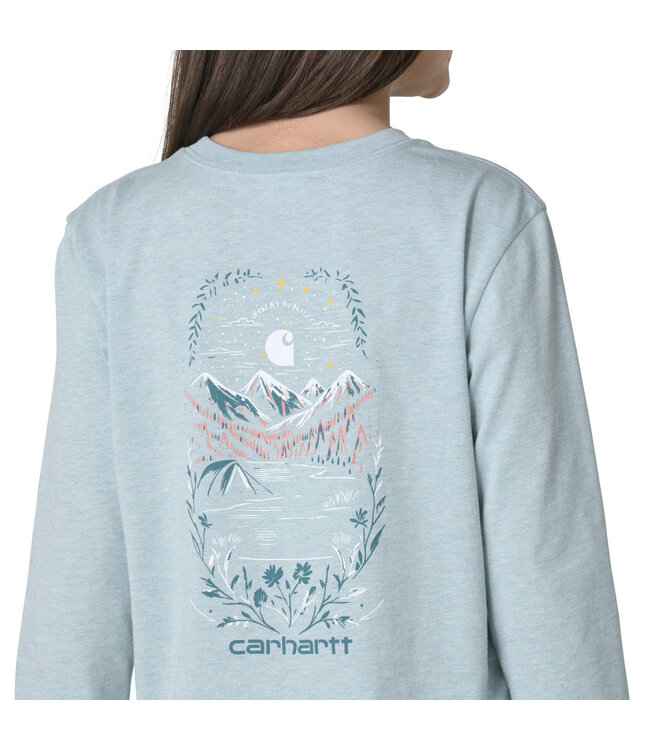 Carhartt Girl's Long-Sleeve Outdoor T-Shirt CA7216